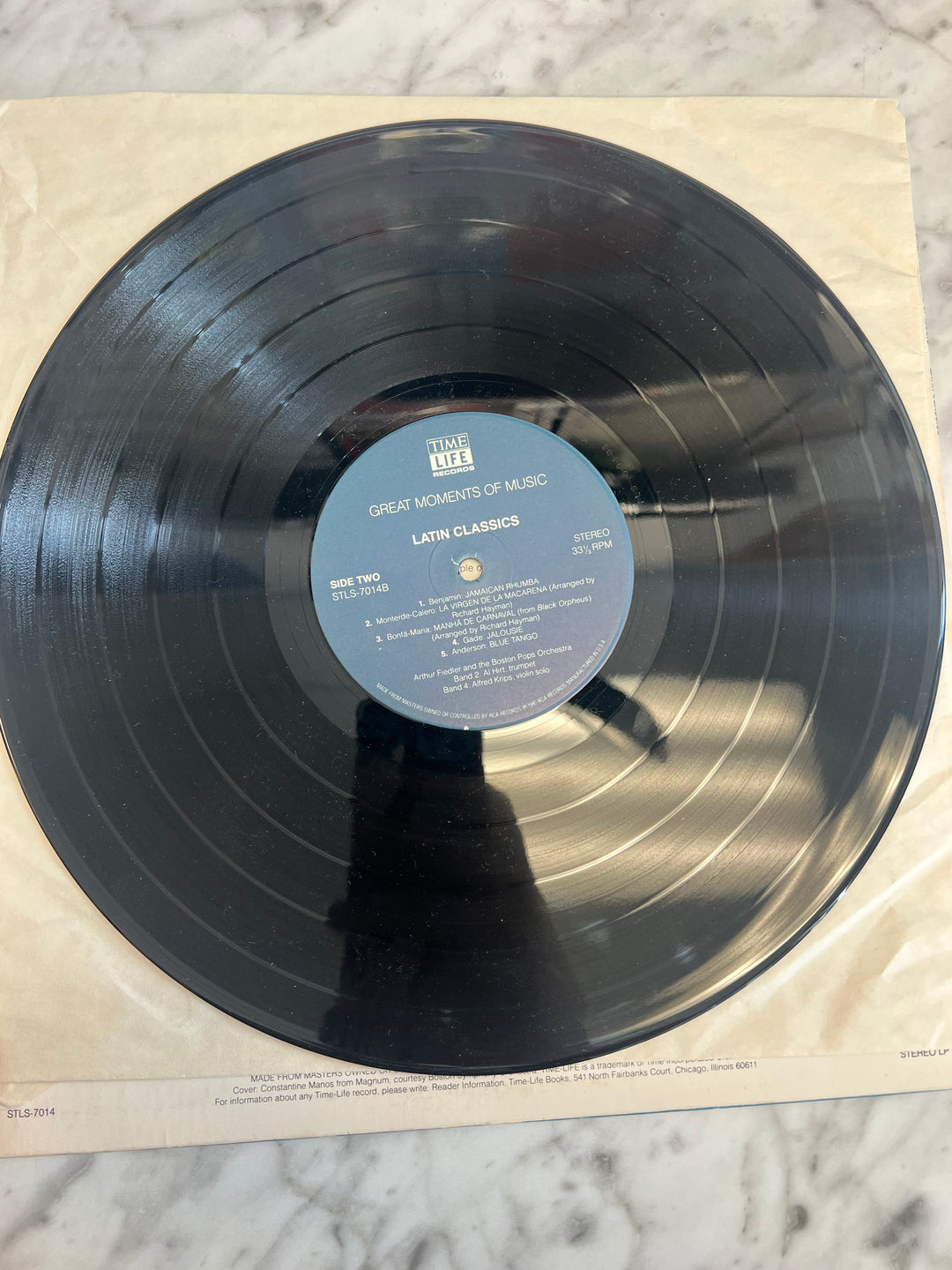 Time Life Records Latin Classics Great Moments of Music - Vinyl Record