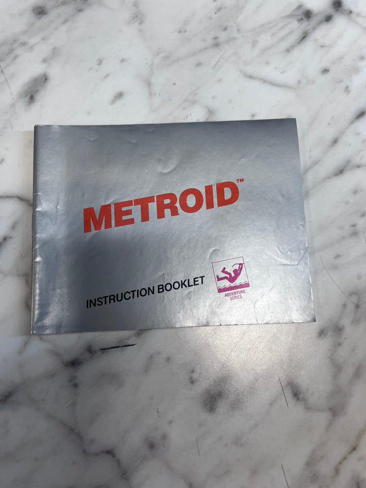 Metroid (Gray) Original Nintendo NES MANUAL ONLY MO21926
