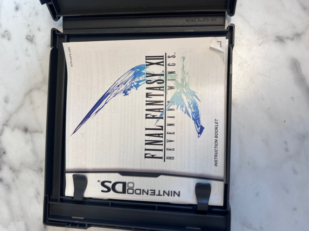 Final Fantasy XII Revenant Wings Nintendo DS CASE & MANUAL ONLY   CO101025