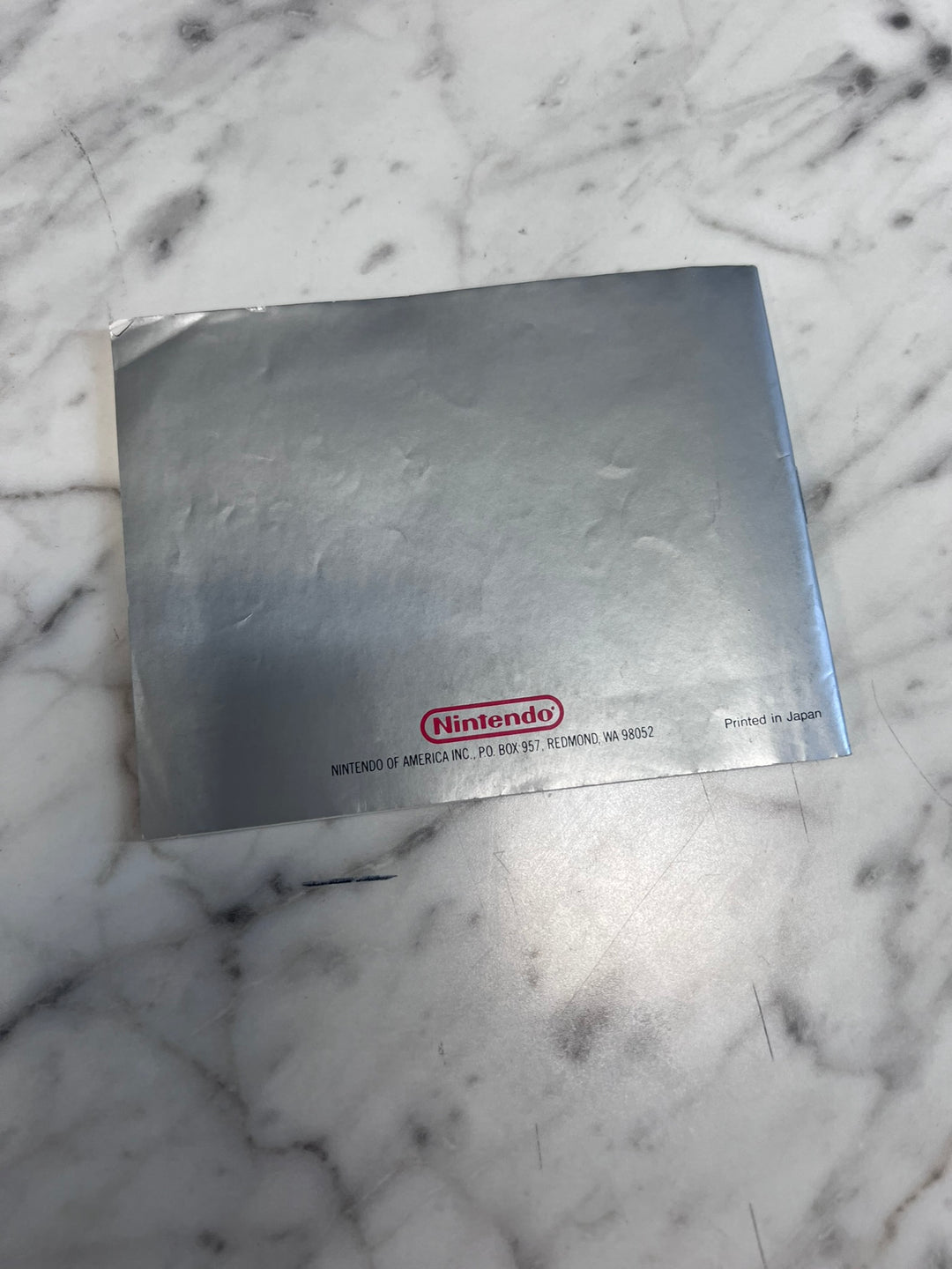 Metroid (Gray) Original Nintendo NES MANUAL ONLY MO21926