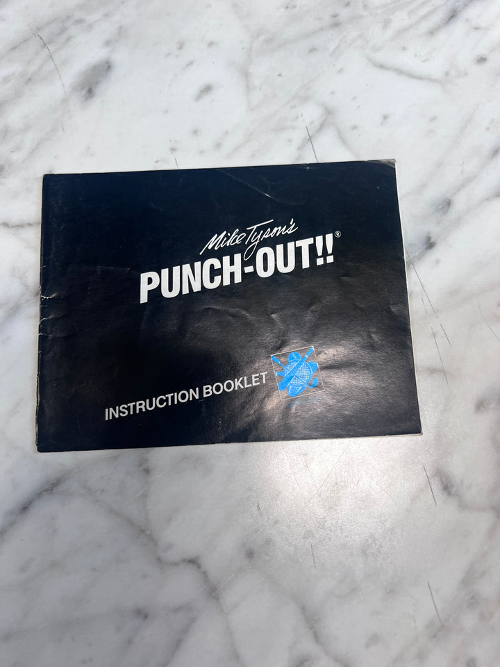 Mike Tyson's Punch-Out! Original Nintendo NES MANUAL ONLY MO21926