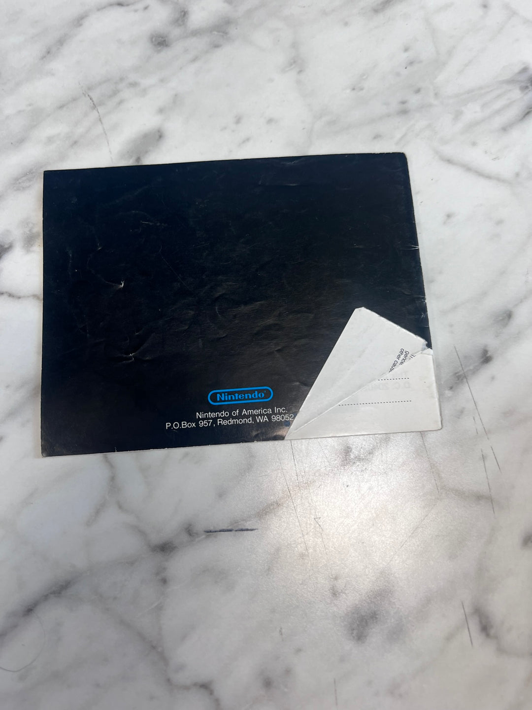 Mike Tyson's Punch-Out! Original Nintendo NES MANUAL ONLY MO21926