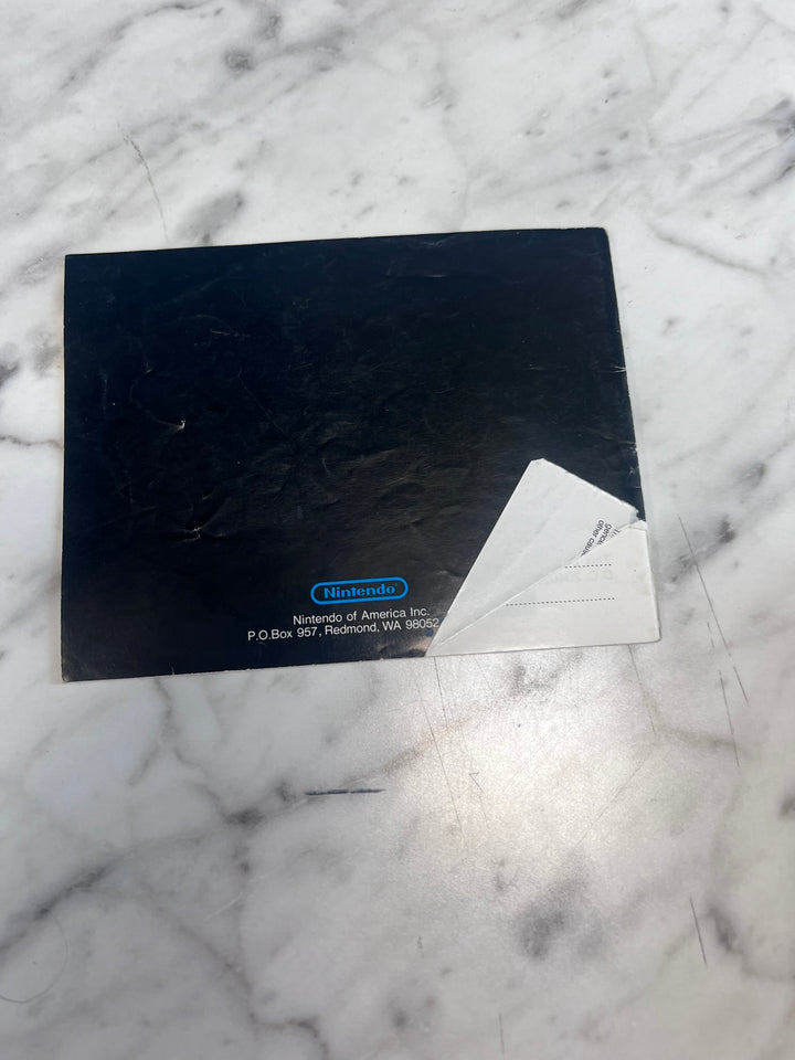 Mike Tyson's Punch-Out! Original Nintendo NES MANUAL ONLY MO21926