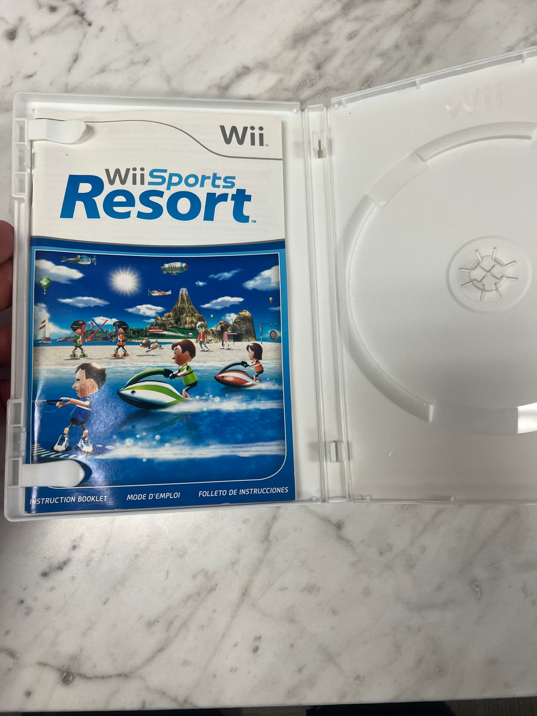 Wii Sports Resort Nintendo Wii Case and manual ONLY CO92524