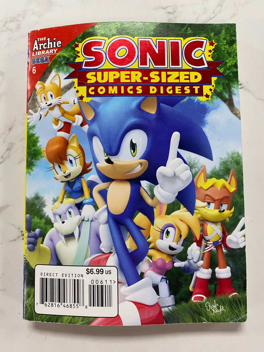 Sonic Super-Sized Comics Digest Volume 6 UG62726
