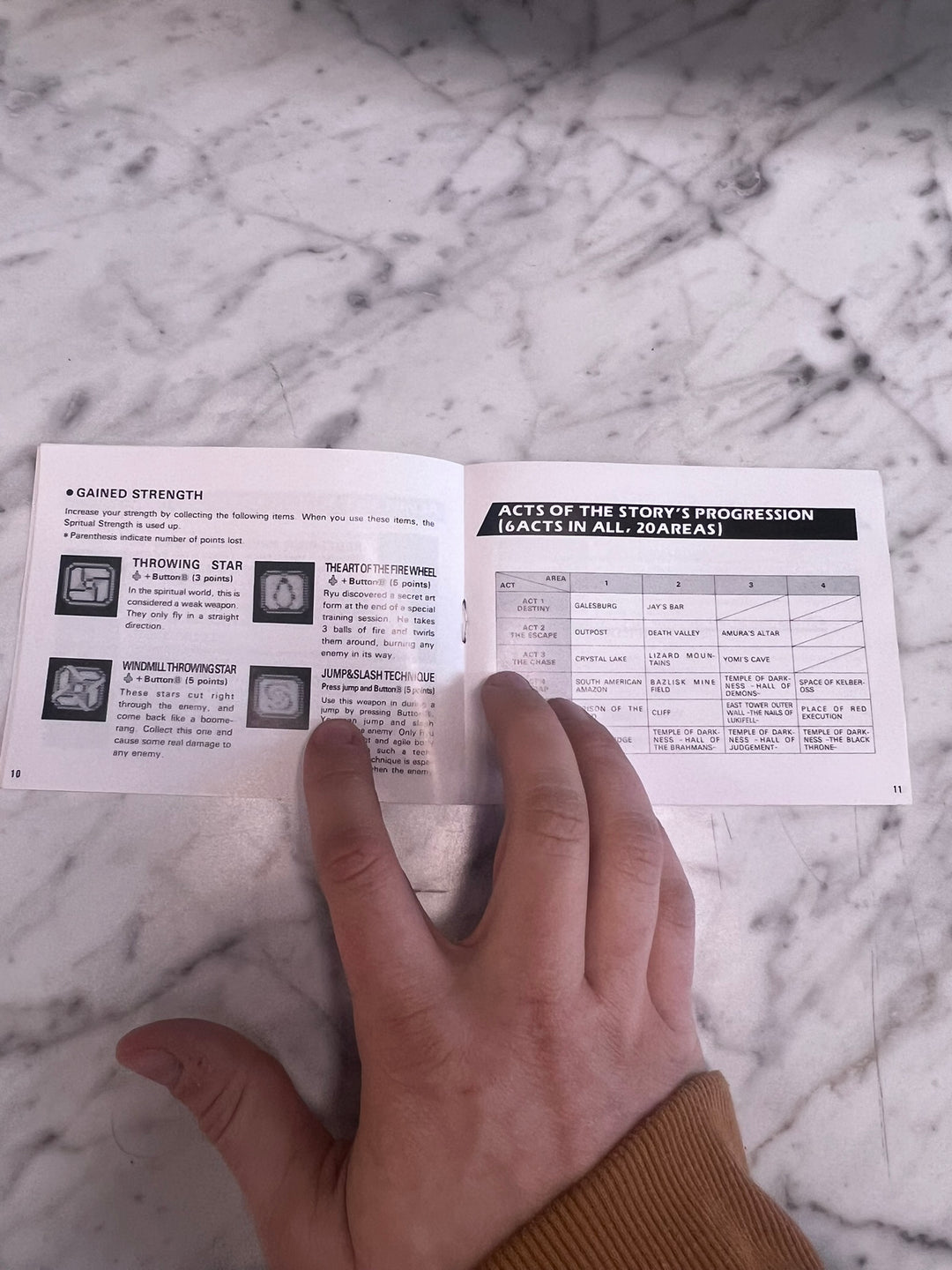 Ninja Gaiden Original Nintendo NES MANUAL ONLY MO21926