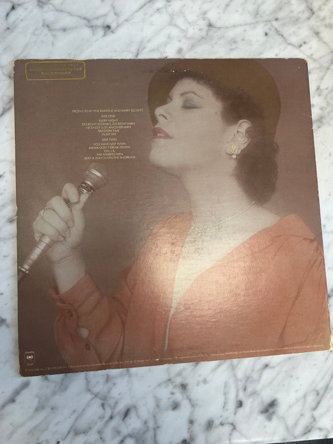 Phoebe Snow - Against the Grain - Vinyl Record DR71124