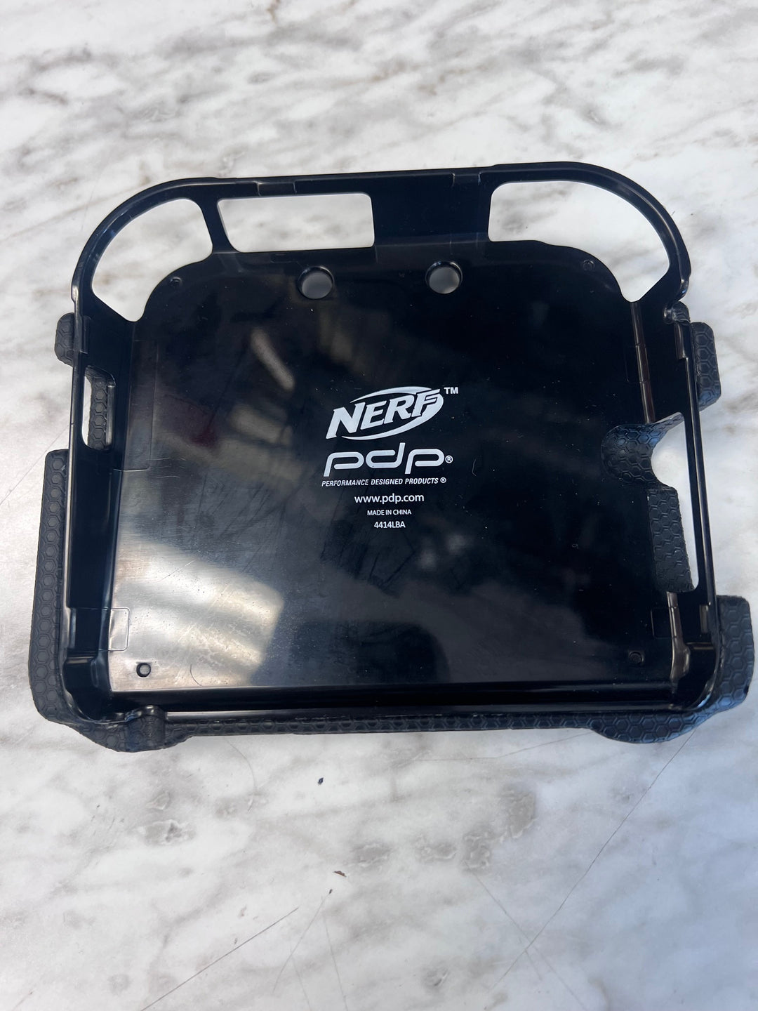 PDP Nintendo 2DS Nerf Console Grip Case Protector  Black/Blue  UA101025