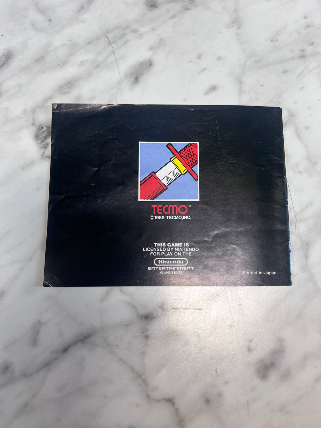 Ninja Gaiden Original Nintendo NES MANUAL ONLY MO21926