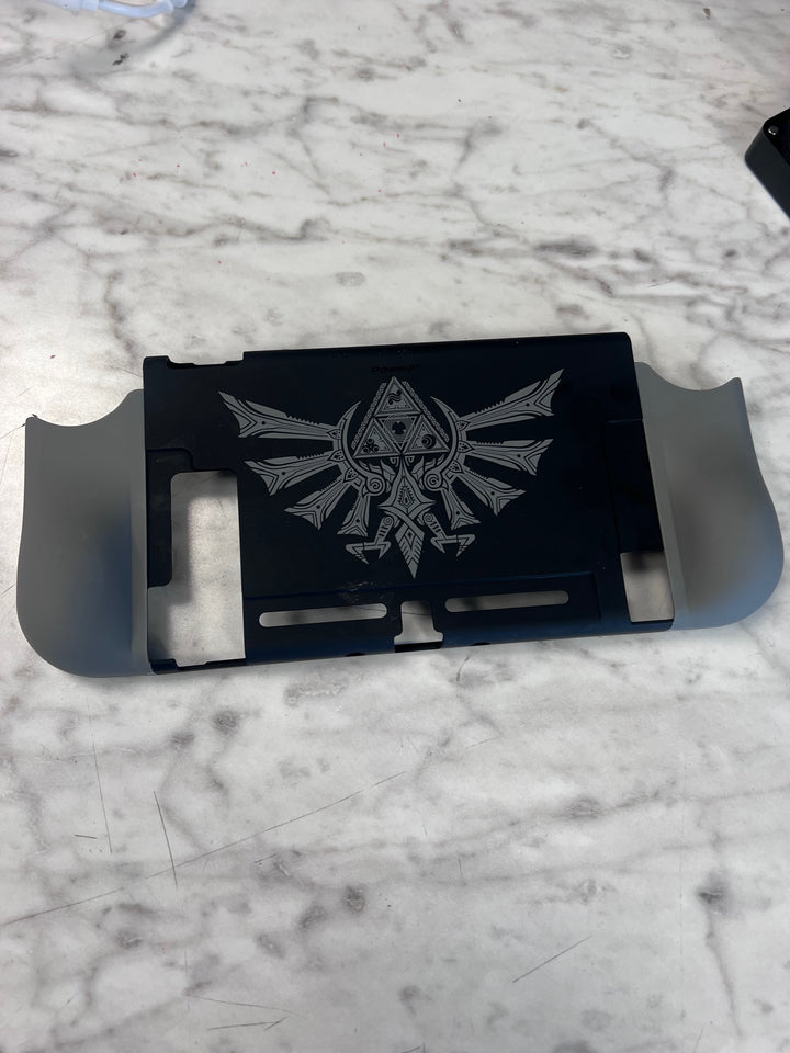 Power A Legend Of Zelda Silver Hyrule Crest Console Shield for Nintendo Switch UA101025
