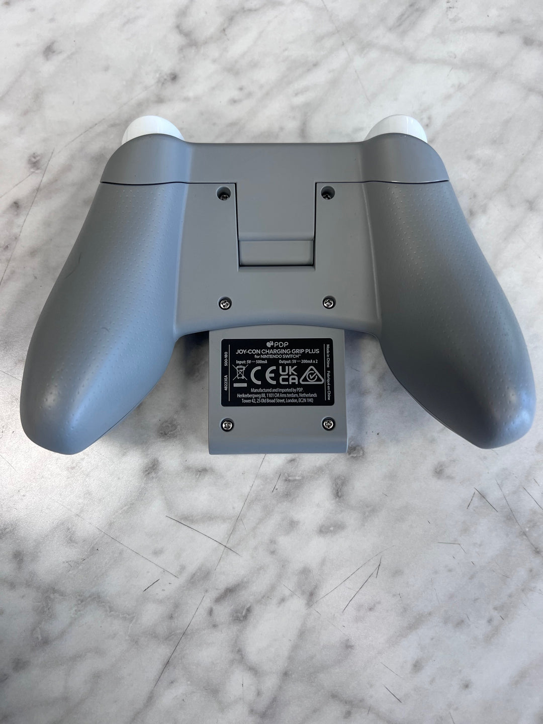 Power A Joy-Con  Charging Grip Plus for Nintendo Switch Gray UA101025