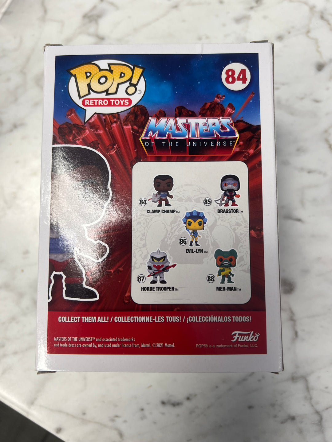 Funko Pop! Clamp Champ #84 Masters of the Universe FP1231