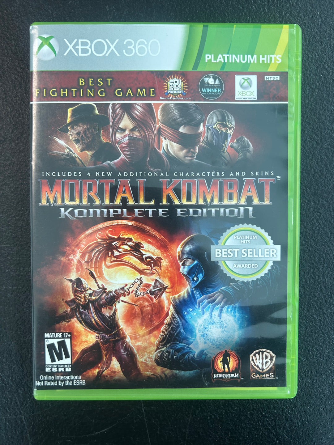 Mortal Kombat - Xbox 360 X5525