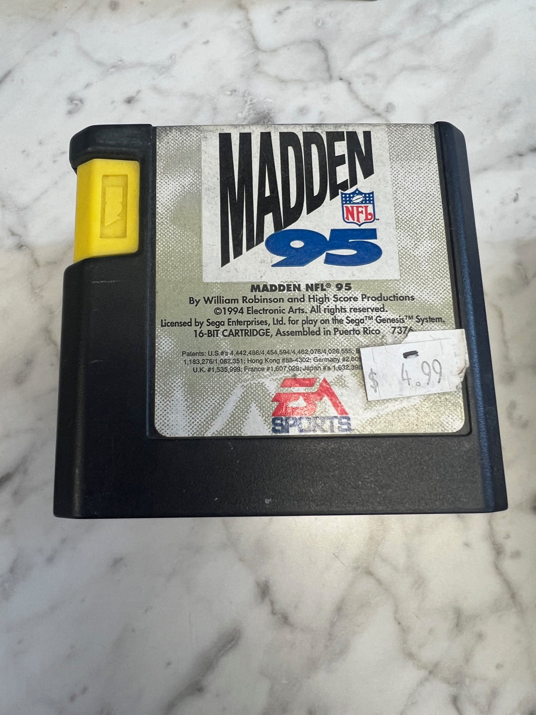 Madden NFL 95 - Sega Genesis G71725