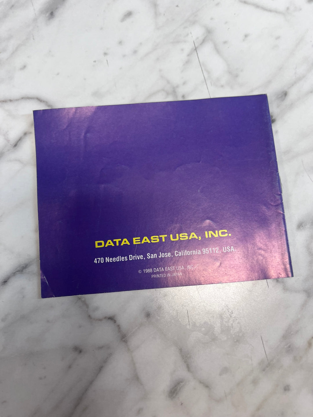 Rampage Original Nintendo NES MANUAL ONLY MO21926