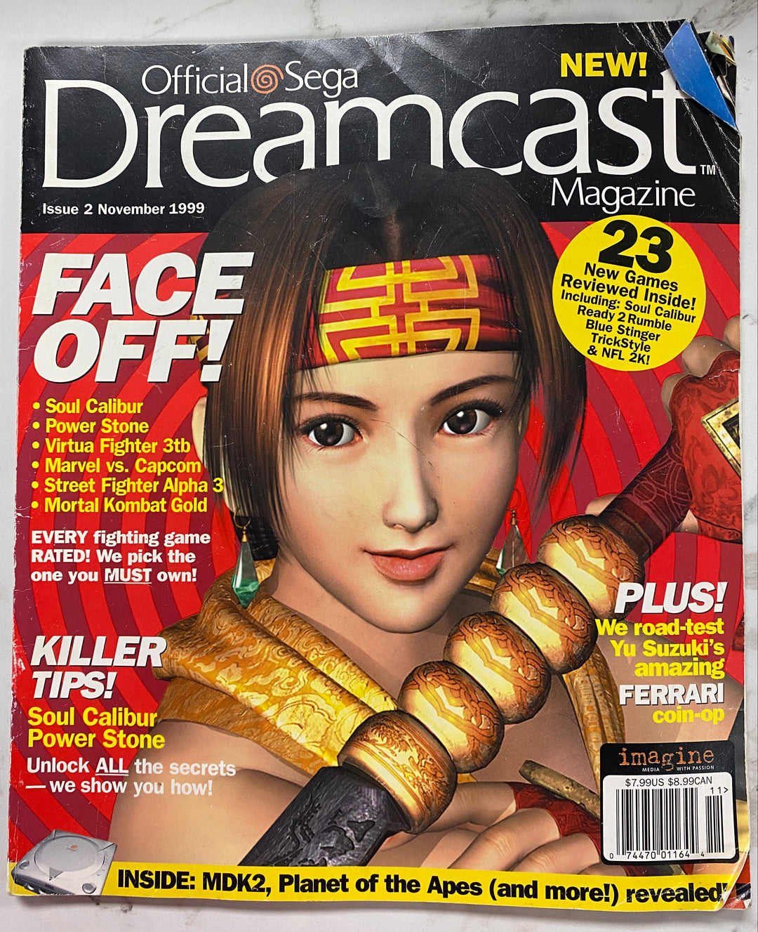 Official Sega Dreamcast Magazine Issue 2 ST62726