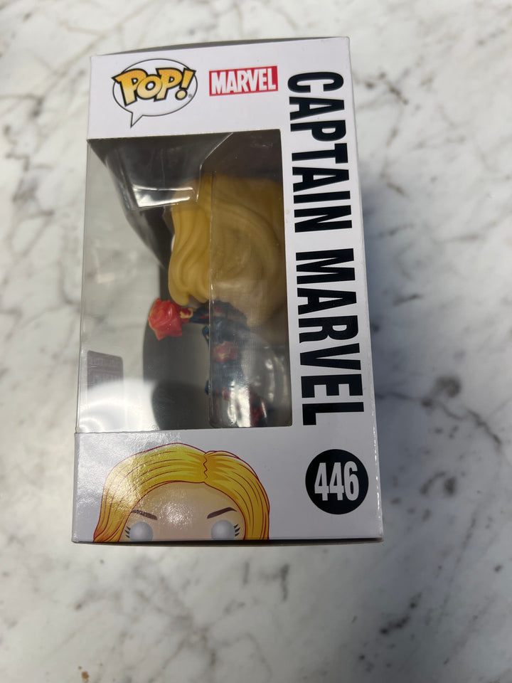 Funko Pop! Captain Marvel #446 GITD Glow Marvel Collector Corp FP1231