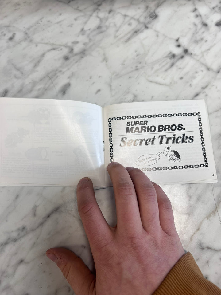 Super Mario Bros and Duck Hunt Original Nintendo NES MANUAL ONLY MO21926