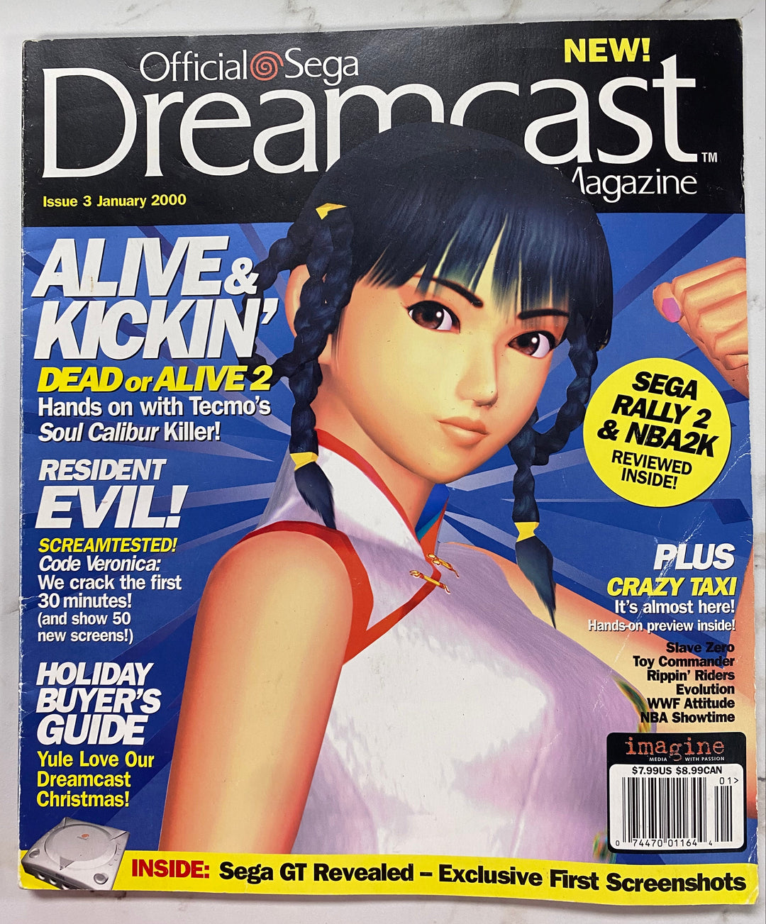 Official Sega Dreamcast Magazine Issue 3 ST62726