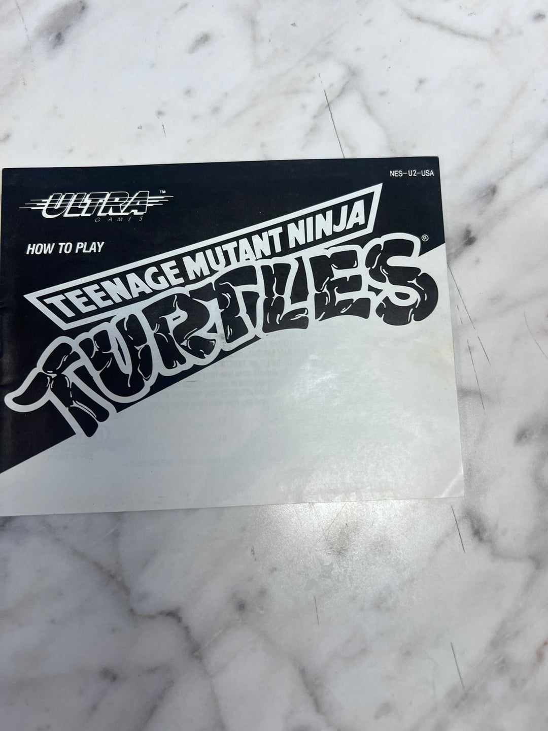 Teenage Mutant Ninja Turtles Original Nintendo NES MANUAL ONLY MO21926