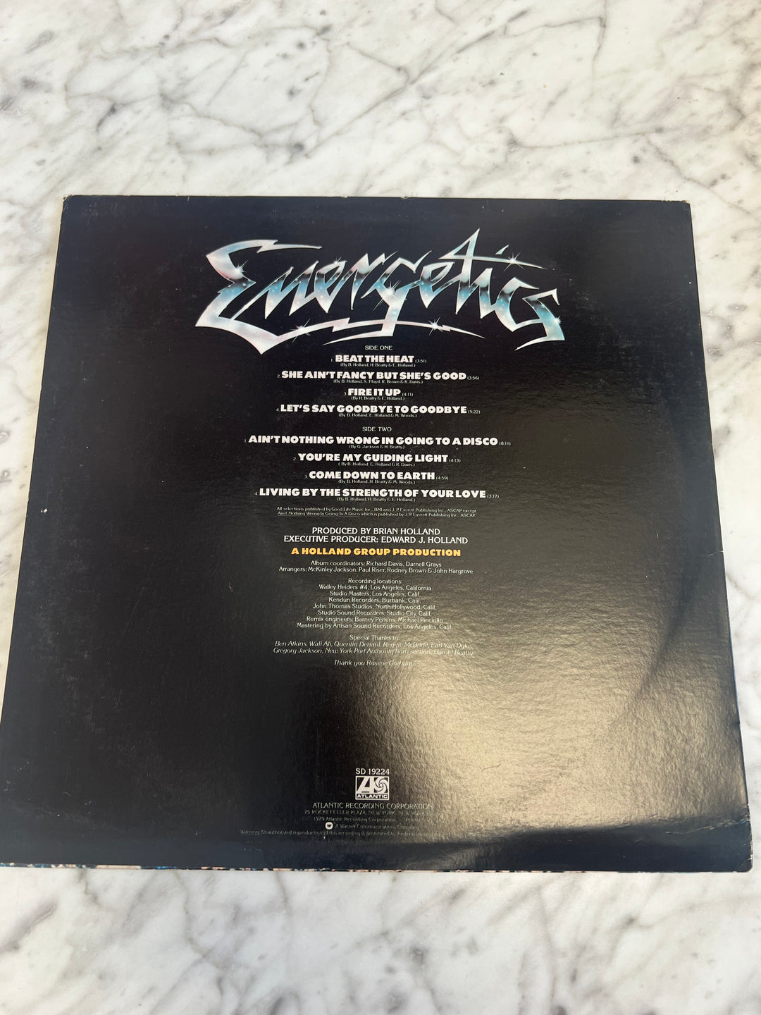 Energetics - Come Down to Earth - Vinyl Record DR71124