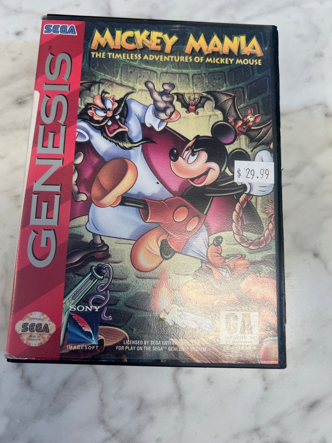 Mickey Mania - Sega Genesis G71725