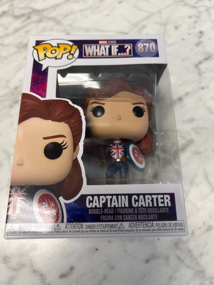 Funko Pop! Captain Carter #870 Marvel What If FP1231