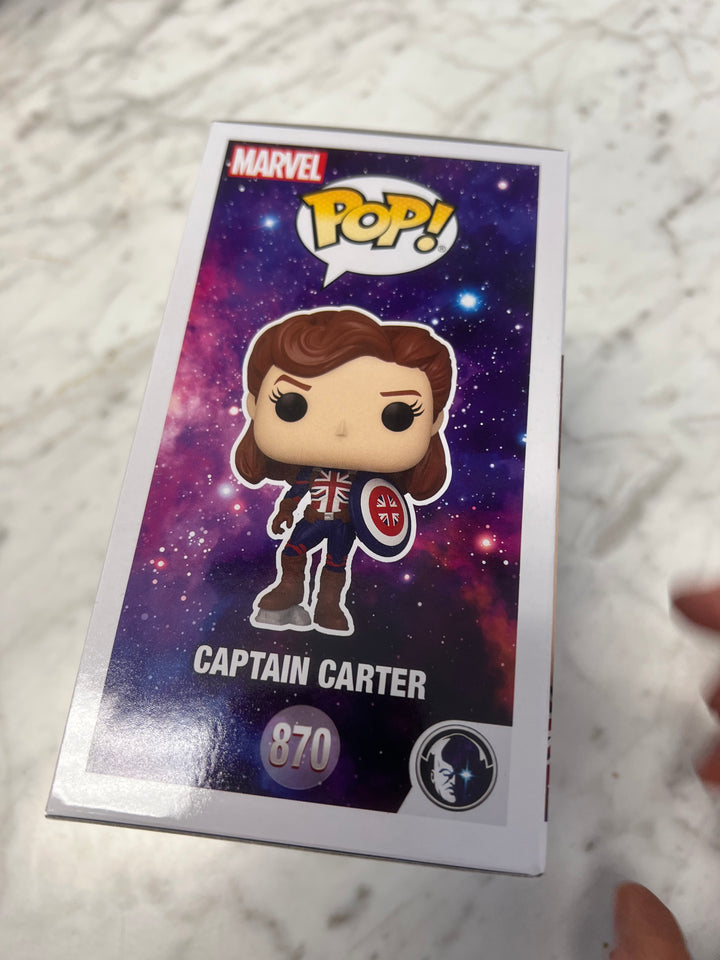 Funko Pop! Captain Carter #870 Marvel What If FP1231
