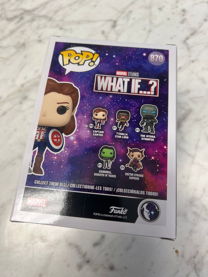 Funko Pop! Captain Carter #870 Marvel What If FP1231