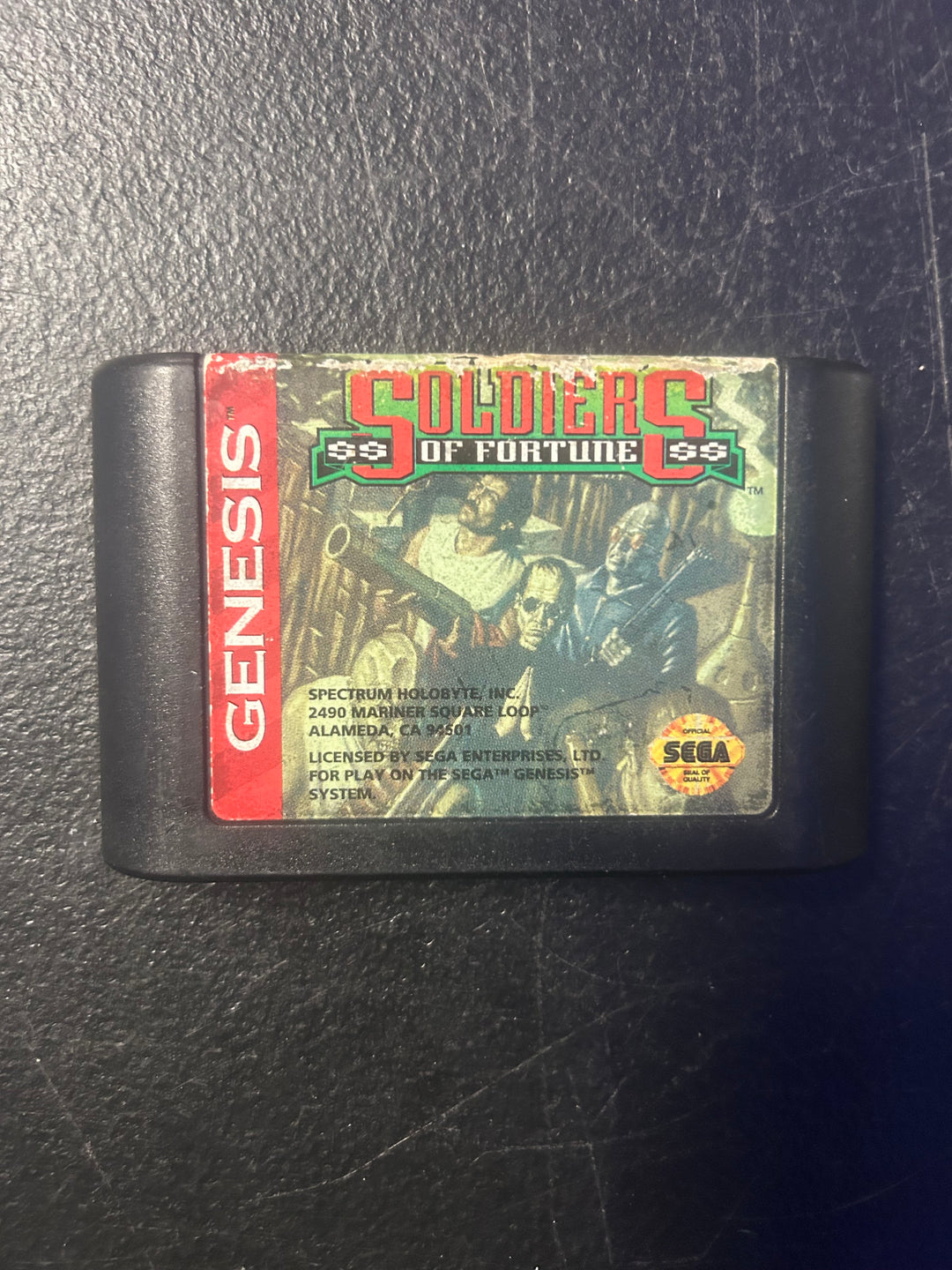 Soldiers of Fortune - Sega Genesis NI12126