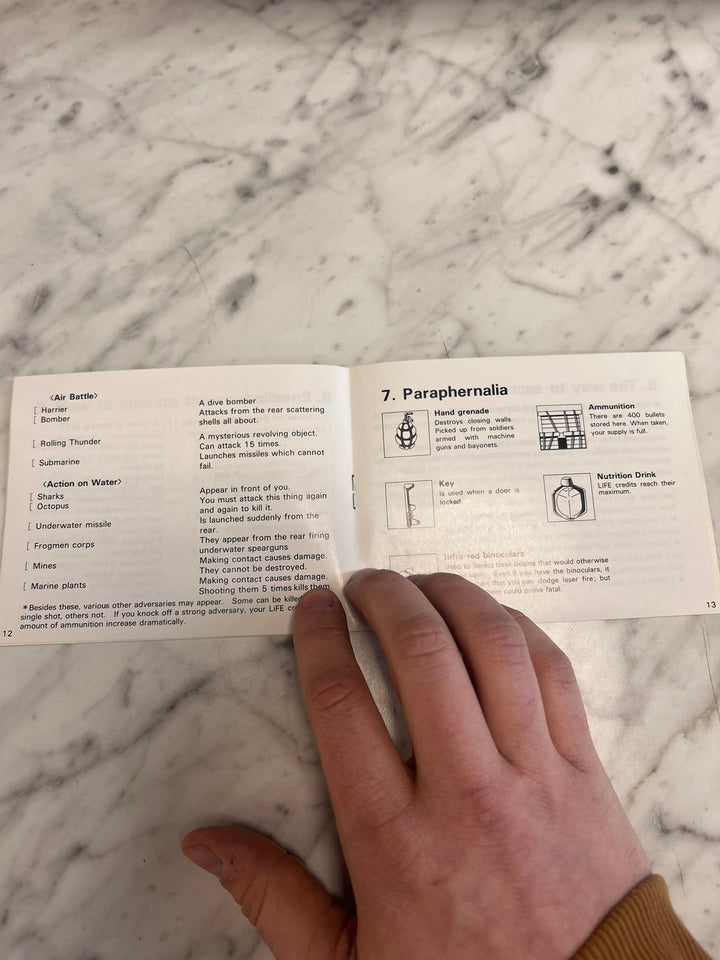 Golgo 13 Top Secret Episode Original Nintendo NES MANUAL ONLY MO21926