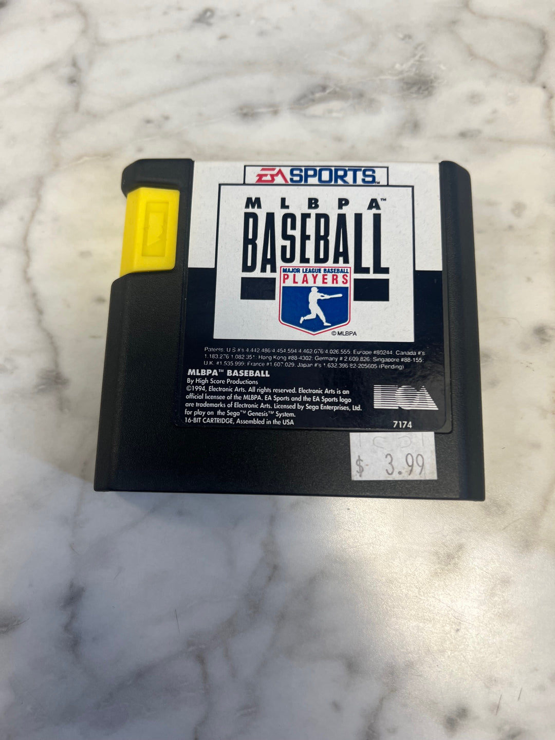MLBPA Baseball - Sega Genesis G71725