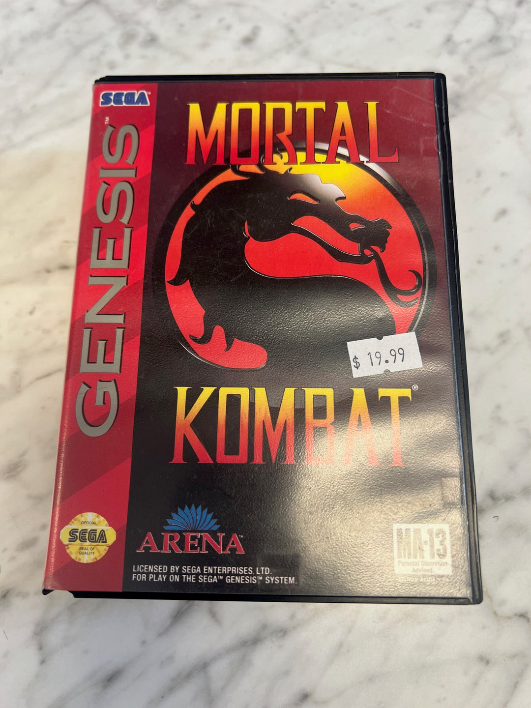 Mortal Kombat - Sega Genesis G71725