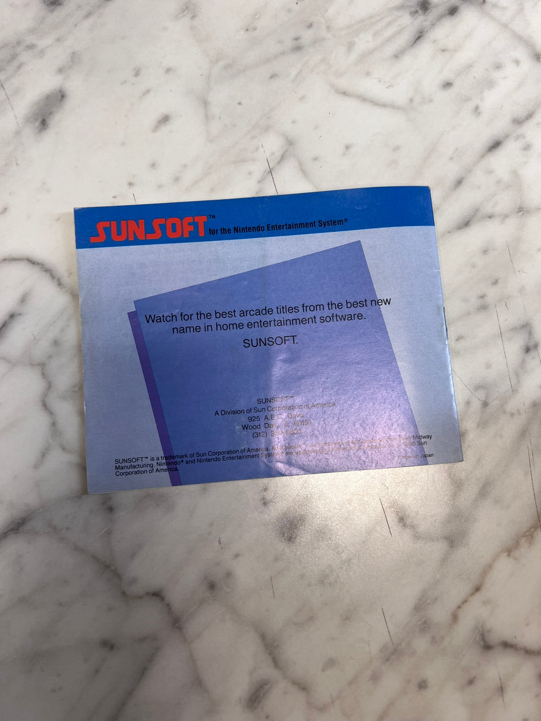 Xenophobe Original Nintendo NES MANUAL ONLY MO21926