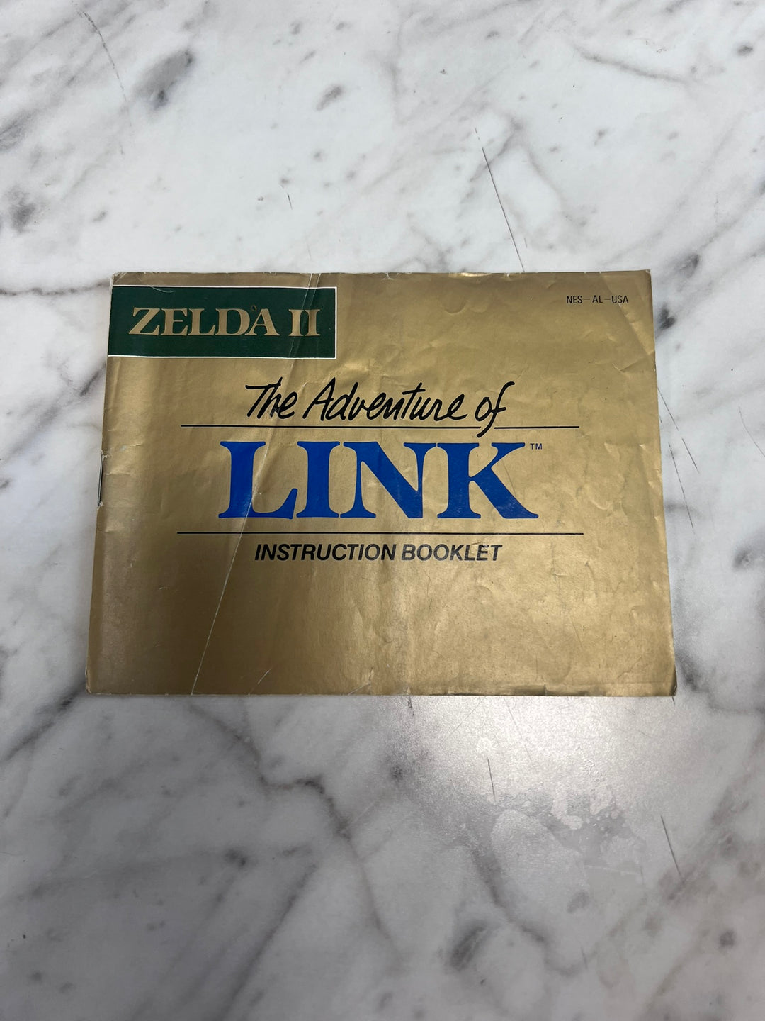 Zelda II The Adventure of Link Original Nintendo NES MANUAL ONLY MO21926