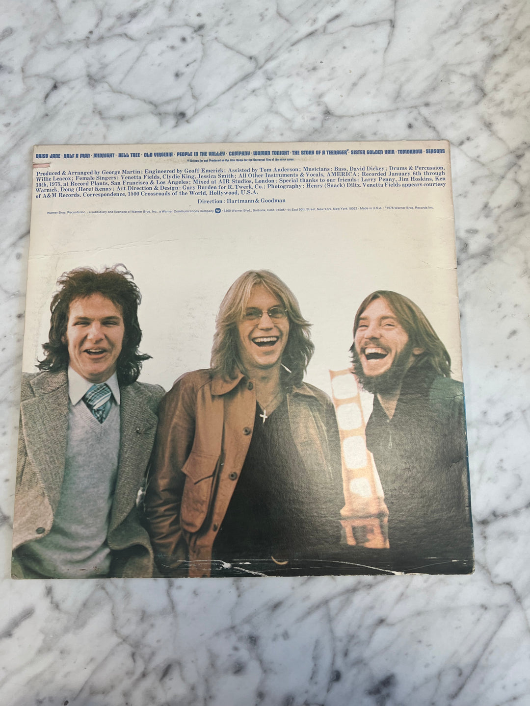 America - Hearts Vinyl Record DR71124