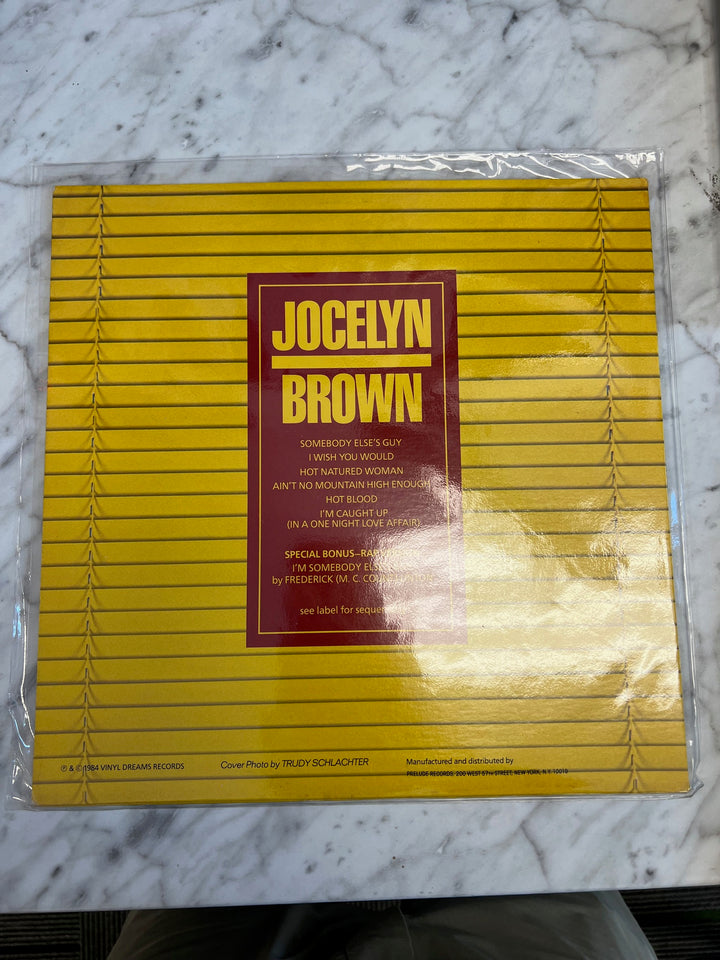 Jocelyn Brown - Somebody Else's Guy (NM) Condition Vinyl Record  VR42425