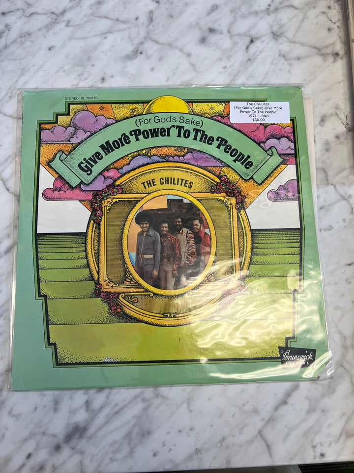 Chi-Lites (For God's Sake) Give More Power to the People (NM) Condition Vinyl Record  VR42425