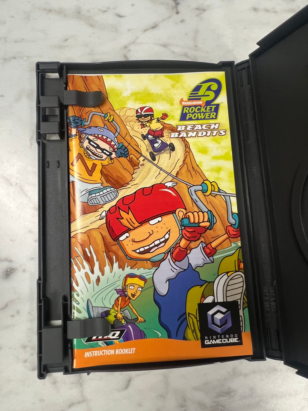 Rocket Power Beach Bandits for Nintendo Gamecube Case and manual ONLY CO92524