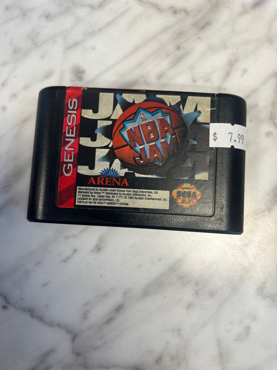 NBA Jam - Sega Genesis G71725