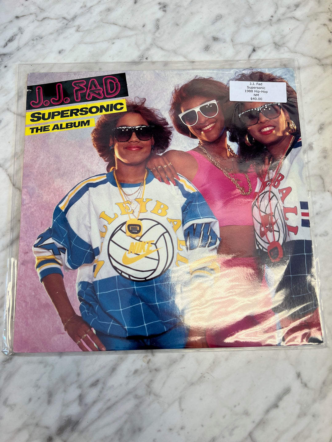 J.J. Fad - Supersonic (NM) Condition Vinyl Record  VR42425