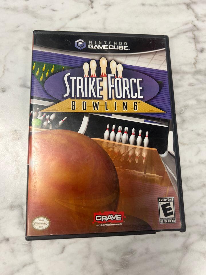 Strike Force Bowling for Nintendo Gamecube Case and manual ONLY CO92524