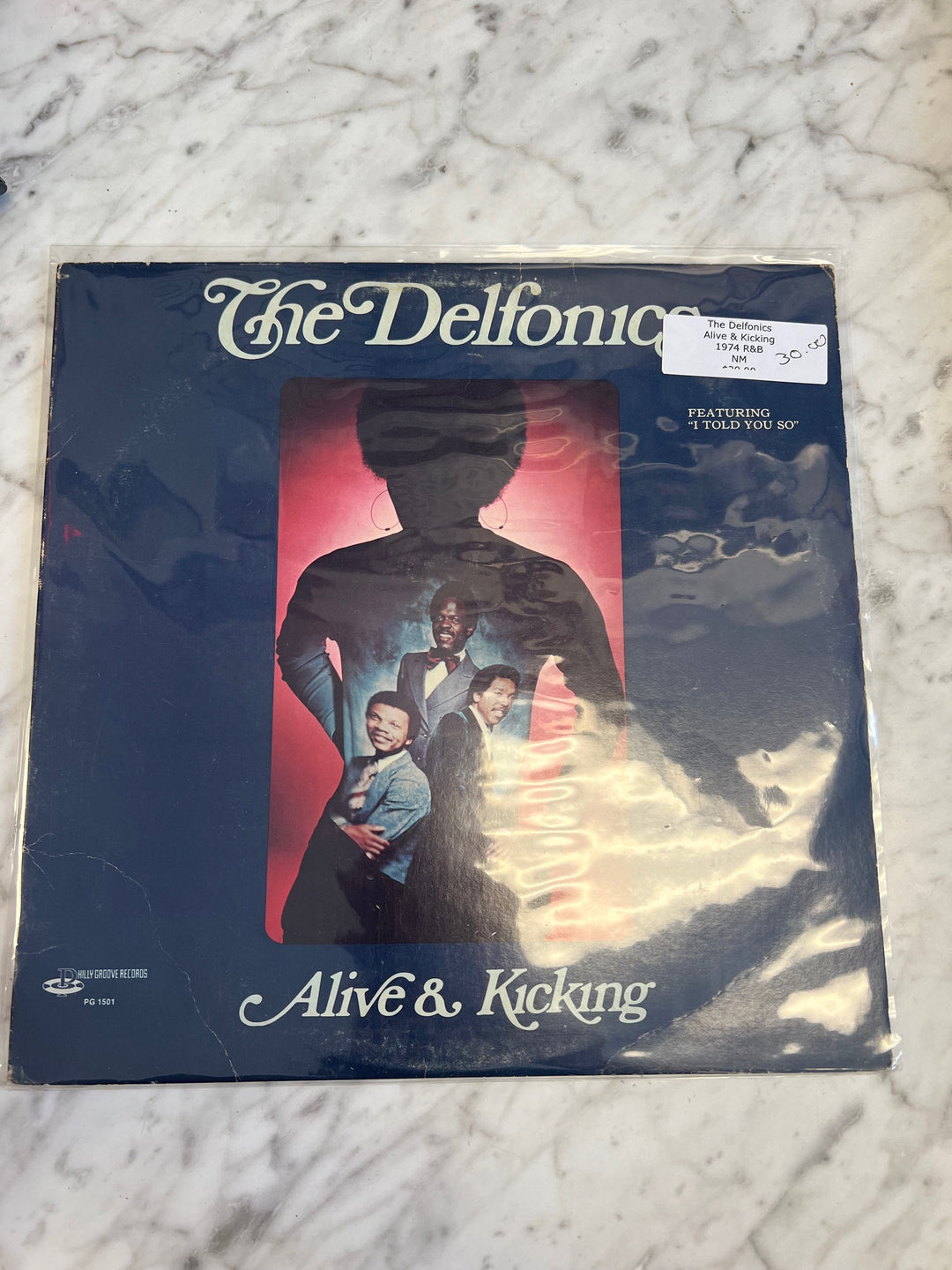 The Delfonics - Alive & Kicking (NM) Condition Vinyl Record  VR42425