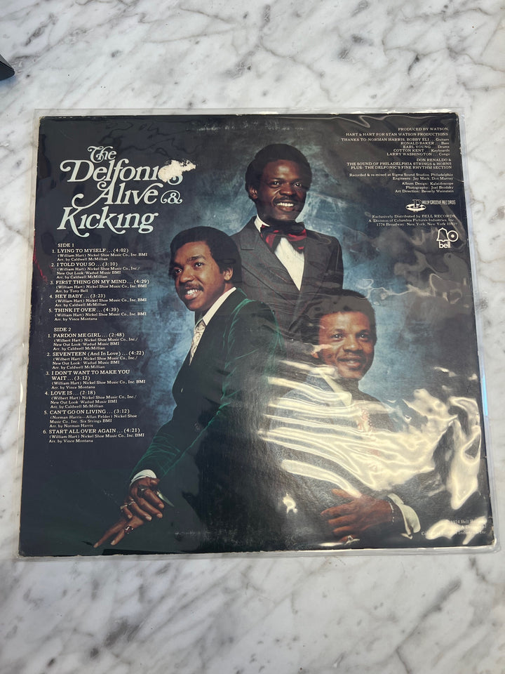 The Delfonics - Alive & Kicking (NM) Condition Vinyl Record  VR42425