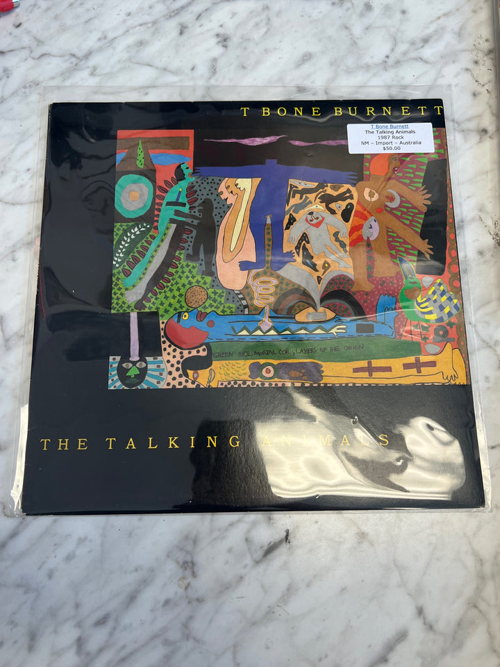 T Bone Burnett The Talking Animals AUS Import (NM) Condition Vinyl Record  VR42425