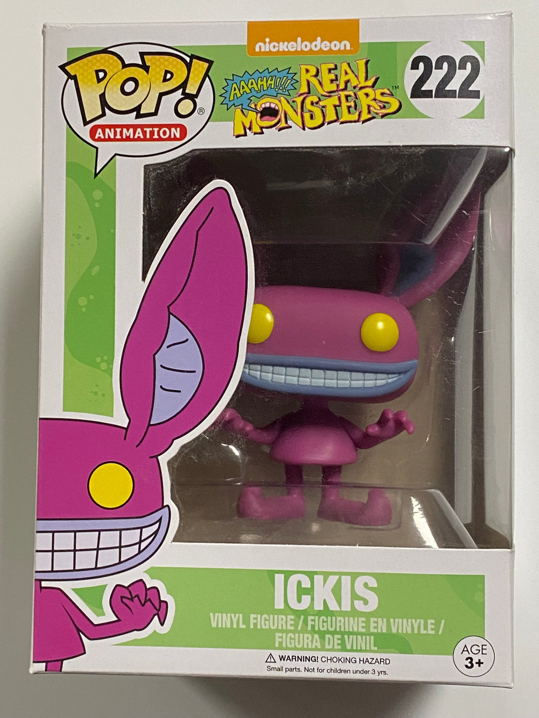 Funko Pop! Ickis #222 Aaahh!!! Real Monsters FP62826