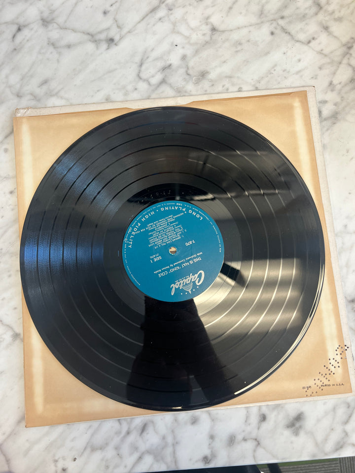 Nat King Cole - This is Nat King Cole - Vinyl Record DR71124