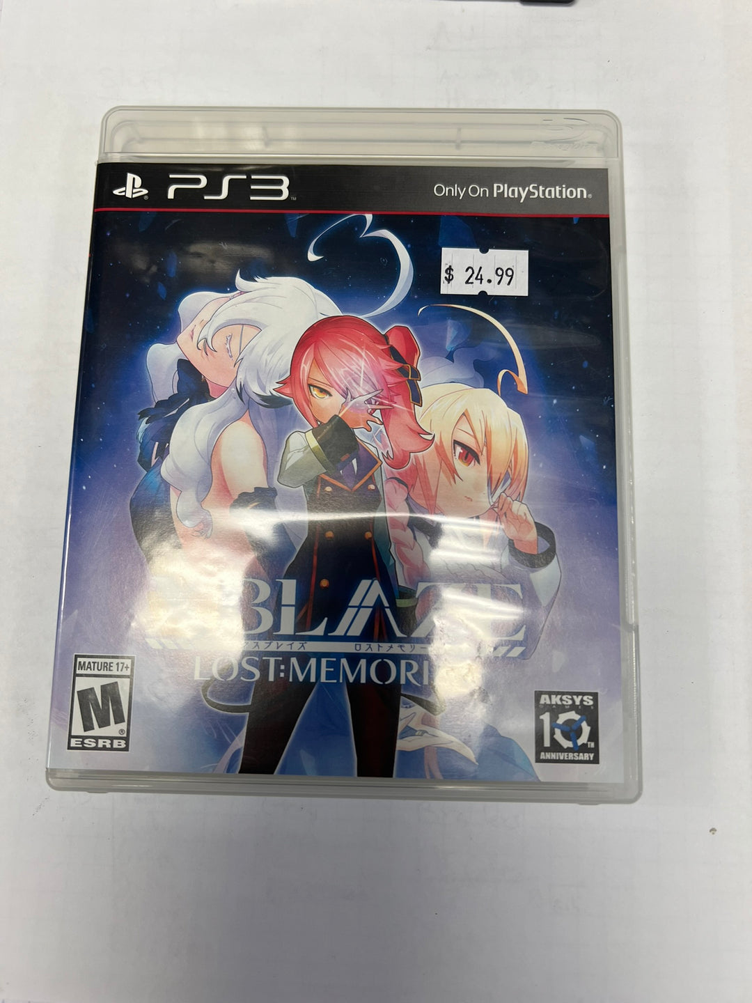 XBlaze Lost:Memories - PS3 DI82326