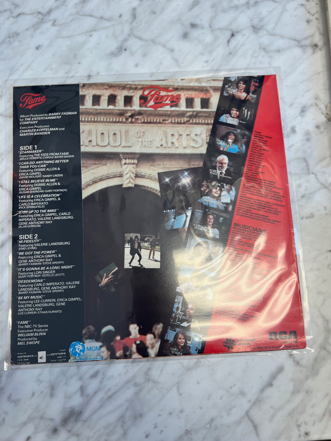The Kids from Fame The TV Series - Israel Press (NM) Condition Vinyl Record  VR42425