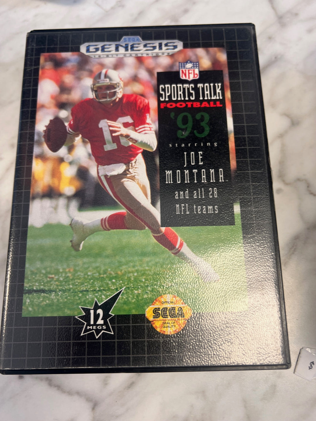 NFL Sports Talk Football - Sega Genesis G71725